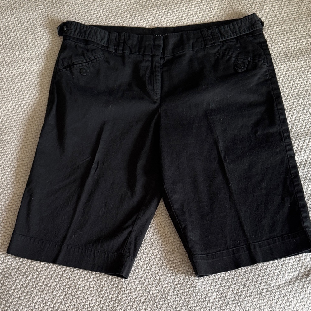 The Limited Black Women's Bermuda Shorts
